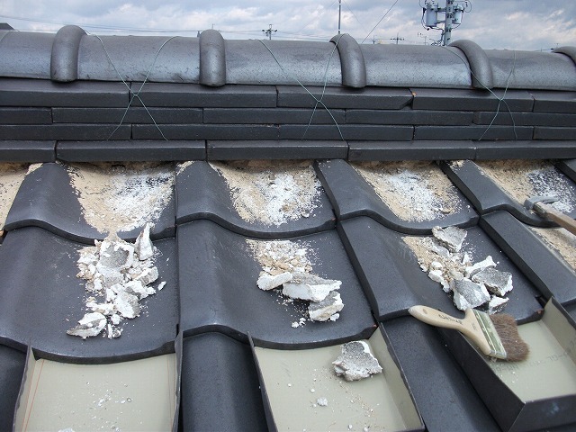 漆喰工事は取り直しが基本